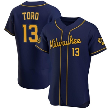 Abraham Toro Seattle Mariners Alternate Navy Baseball Player Jersey —  Ecustomily