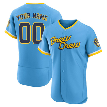 Men's Milwaukee Brewers Customized 2013 Cream Jersey on sale,for  Cheap,wholesale from China