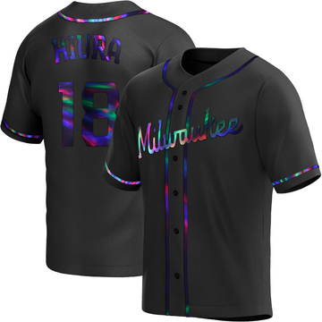 Top-selling Item] Brewers 18 Keston Hiura Road Gray 3D Unisex Jersey