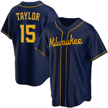 Thyago Vieira Women's Nike Cream Milwaukee Brewers Home Replica Custom Jersey