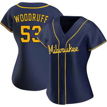 Top-selling Item] Brandon Woodruff 53 2022-23 City Connect Milwaukee Brewers  3D Unisex Jersey - Powder Blue