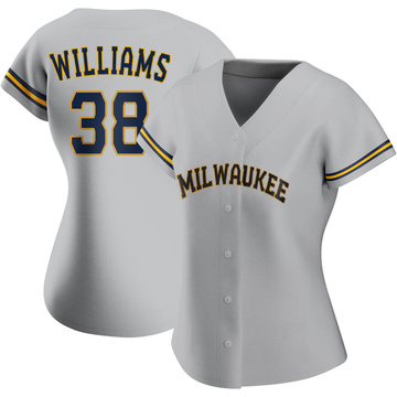 Men's Milwaukee Brewers Devin Williams Cool Base Alternate Jersey – Navy –  Outfitters Adventure