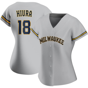 Lids Keston Hiura Milwaukee Brewers Fanatics Authentic Deluxe Framed  Autographed White Replica Jersey