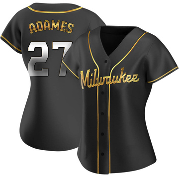 Brewers Infielder WILLY ADAMES Signed Custom Replica MKE City Jersey AUTO -  JSA