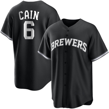 Lorenzo Cain Milwaukee Brewers Alternate Navy Baseball Player Jersey —  Ecustomily